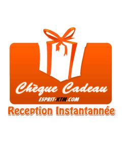 CHEQUE CADEAU (reception immédiate et montant variable)